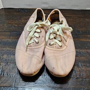 Toms light pink sneakers women's size 11‎